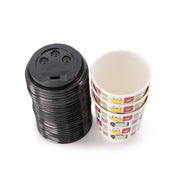 Black Lids -7 Oz- - The Dana Store